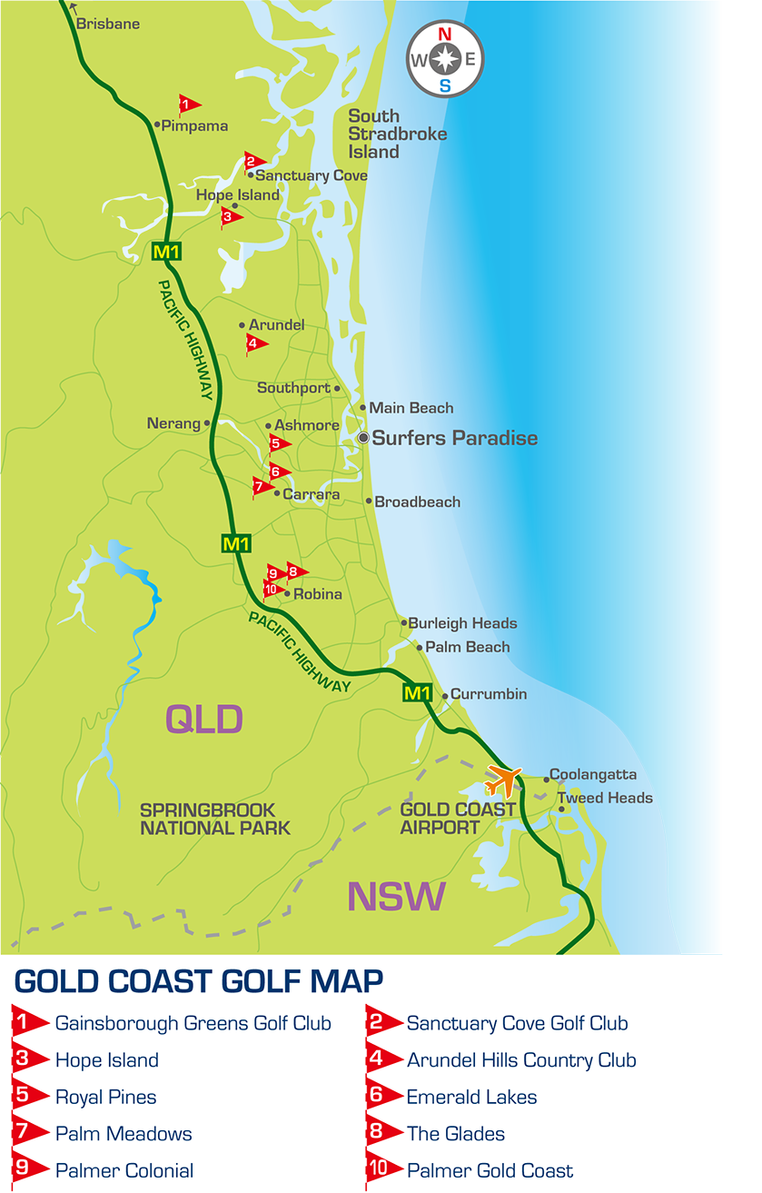 golf course map